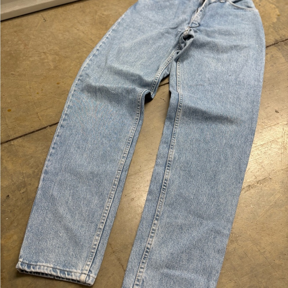 Vintage women’s Wrangler Blue Straight-Leg Jeans Classic Denim
